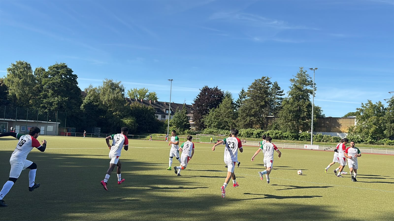 Spieler von TAJ Sport NRW im Spiel auf dem Platz